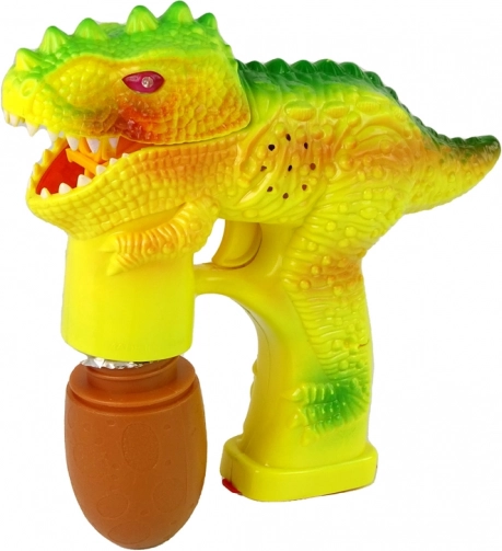 Sød dinosaur, der spyr bobler