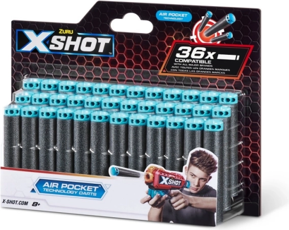 Sæt med skumdartpile Excel Air Pocket Technology