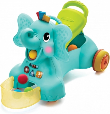 Sensorisk løbecykel 3-i-1 elefant INFANTINO