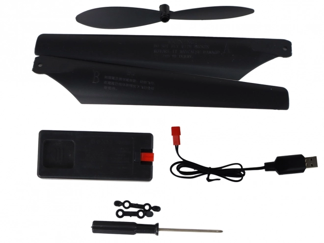 RC helikopter Fjernstyret helikopter 70 cm rød