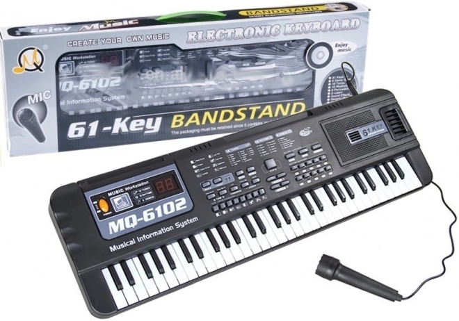 Klaviatur MQ-6102 61 taster Læringsmikrofon