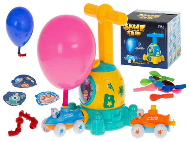 Aerodynamisk ballonafskydningsmaskine - raket