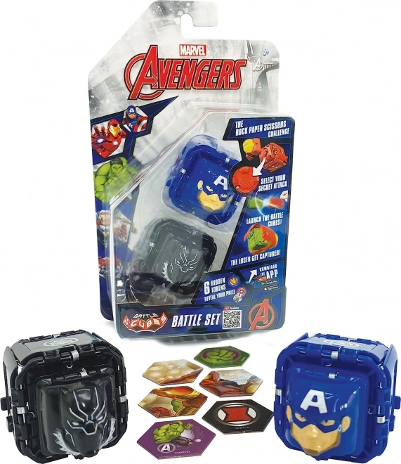 Battle Cubes Avengers – sæt med 2 kampterninger (mix af varianter)