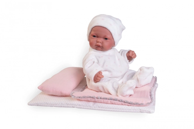 Antonio Juan 84094 PITU - realistisk babydukke med hele kroppen i vinyl - 26 cm