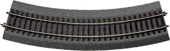 Buet skinne Roco Line R3 med ballast