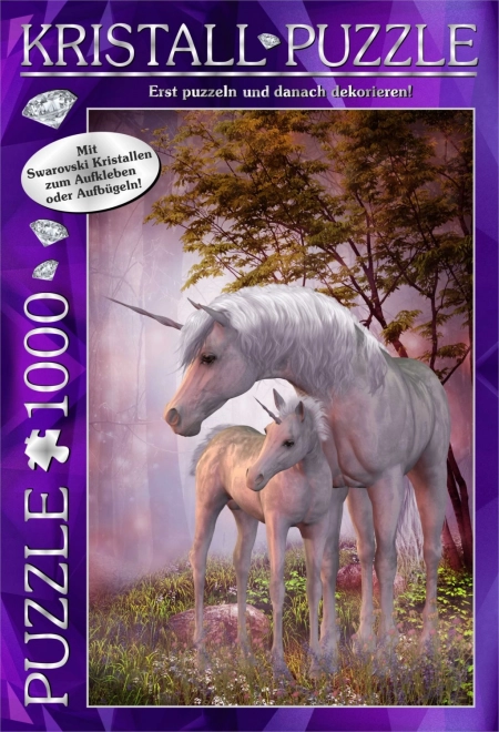 Puzzle med Swarovski-krystaller Min drømmeverden 1000 brikker