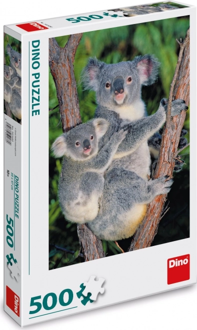 Puslespil Koalaer i naturen 500 brikker