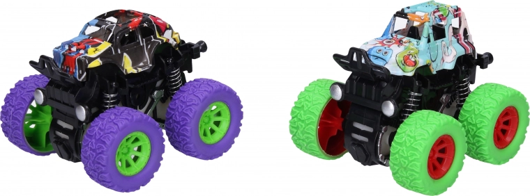 Store terrænhjul og høj frihøjde