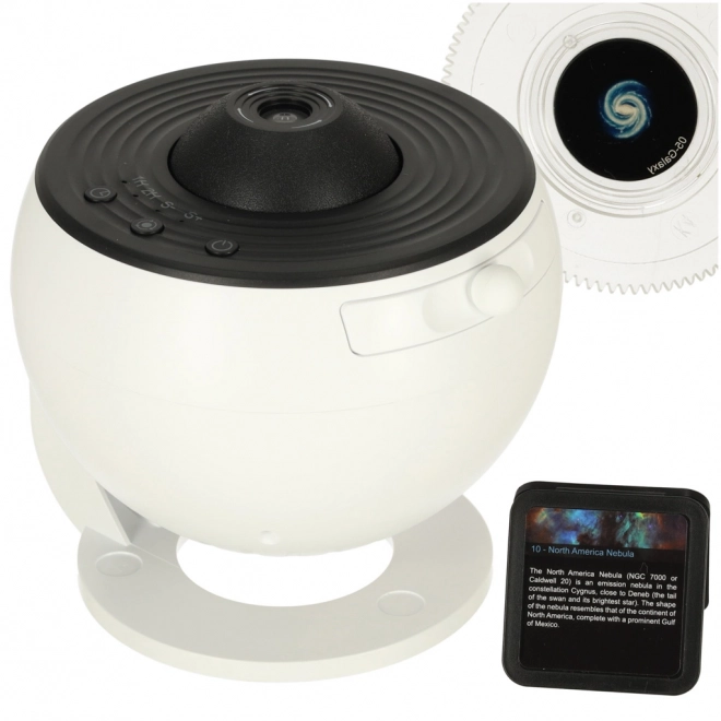 Stjerne Projektor USB LED Planetarium 12 Diske