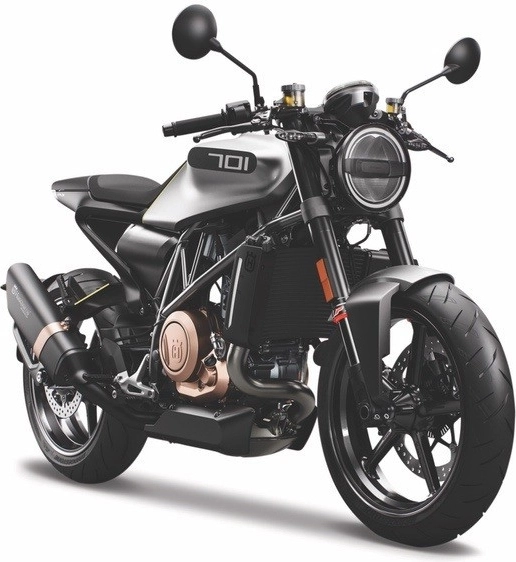 Metalmodel af motorcykel HUSQVARNA Vitpilen 701 2018 1:18