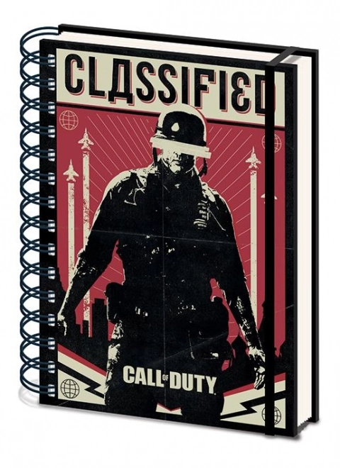 Notesblok med spiralryg Call of Duty