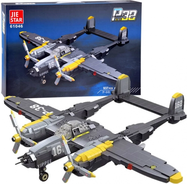 Teknisk byggesæt Jagerfly P-38 Lightning
