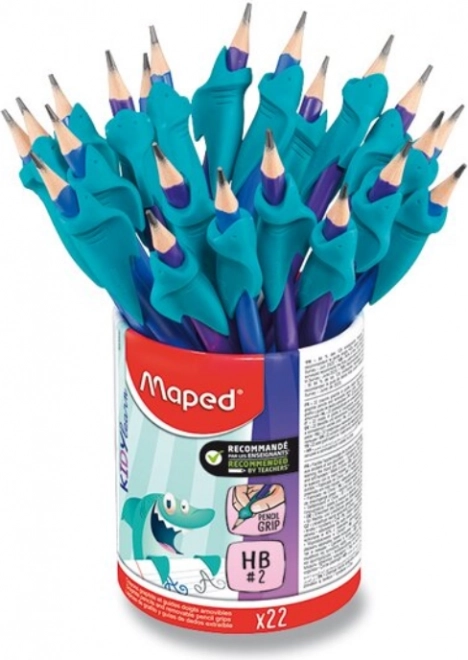 Grafitblyant til b8rn med hylster Maped Kidy Learn