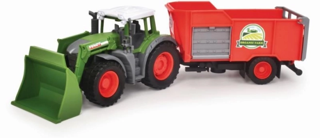 Gård med Fendt traktor