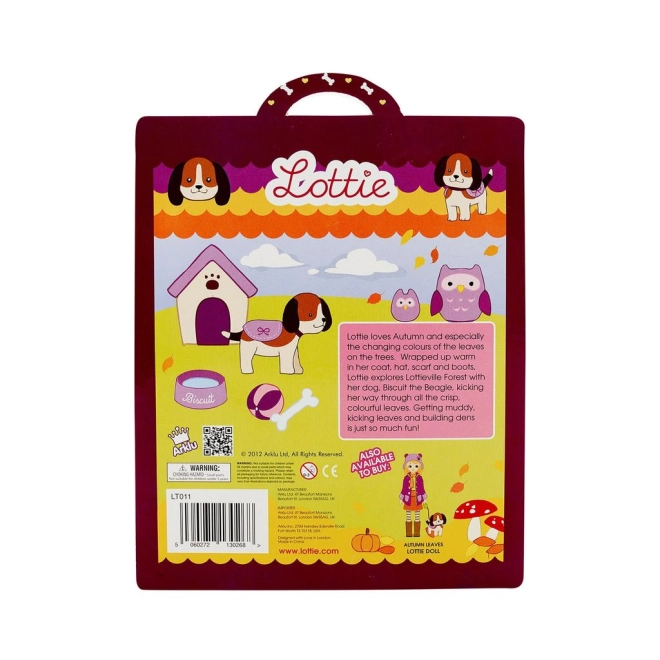 Perfekt tilbehør til Lottie Autumn Leaves dukke