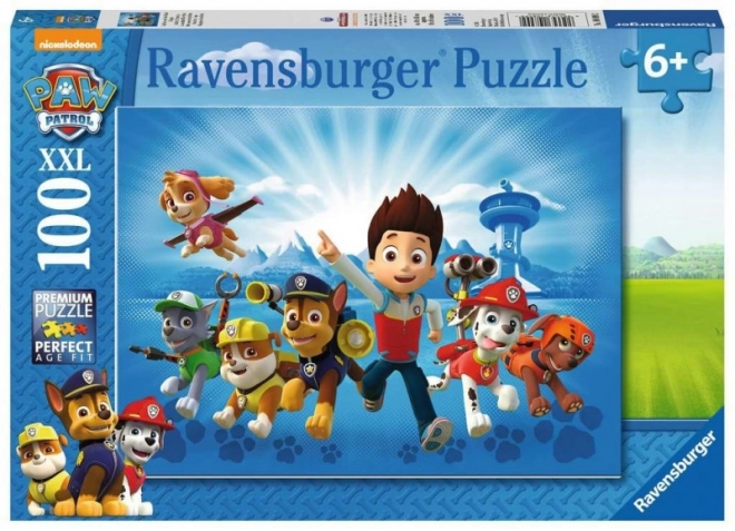 Paw Patrol 100 stykker