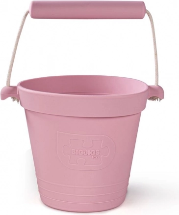 Silikone strandspand lyserød BIGJIGS TOYS