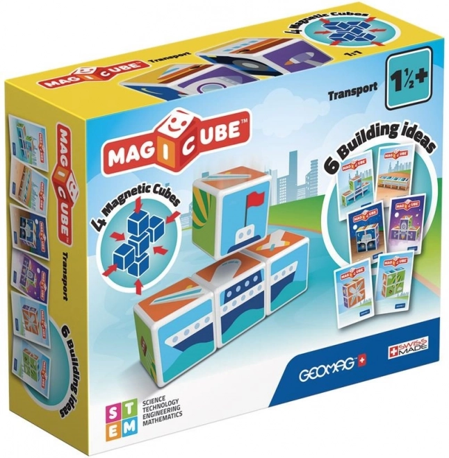 GEOMAG Magnetiske terninger Magicube Transportmidler