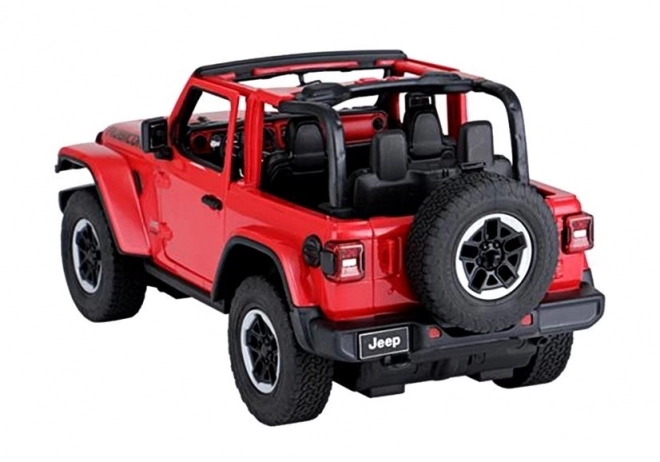 Auto R/C Jeep Wrangler Rubicon 1:14 Rastar – Rød