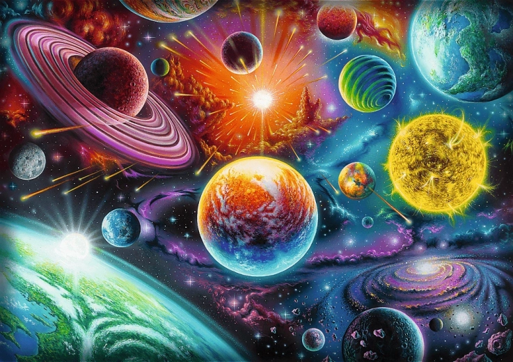 Puslespil 1000 brikker – kosmisk eventyr TREFL DreamScapes
