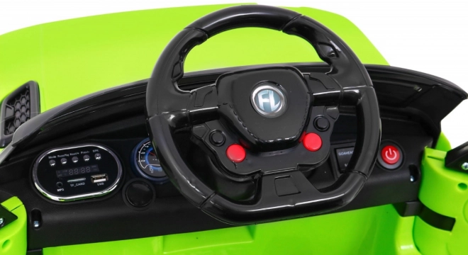 Elektrisk bil Land Rapid Racer grøn