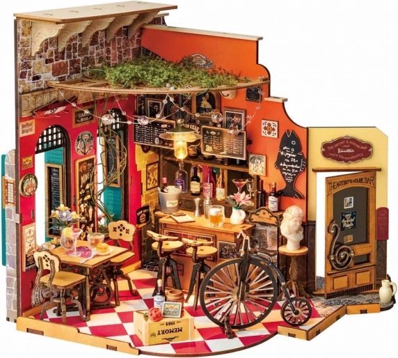 Miniature husmodel Bar og bistro Cheers
