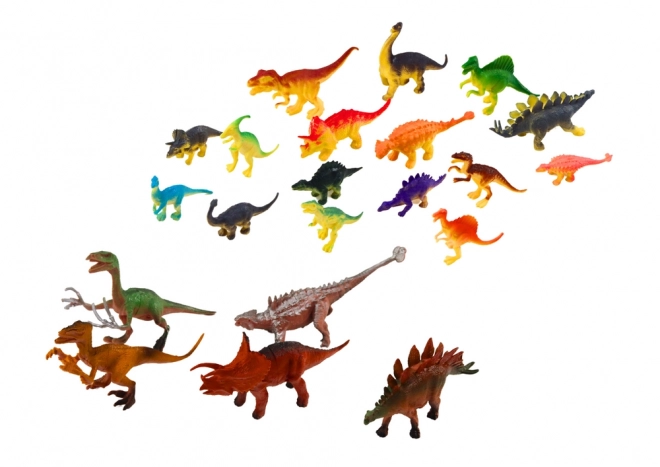 Sæt af dinosaurfigurer Stor dinosaur Grøn 45 El