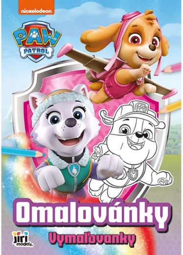 Malerbog A4 Paw Patrol – 16 sider til farvelægning