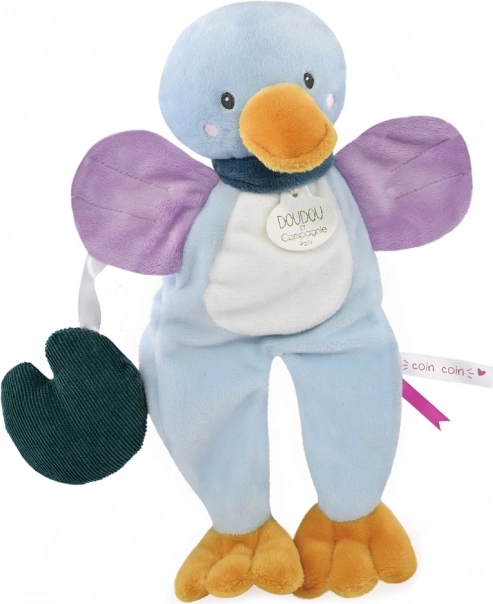 Doudou gavesæt - plysdue med åkandeblad