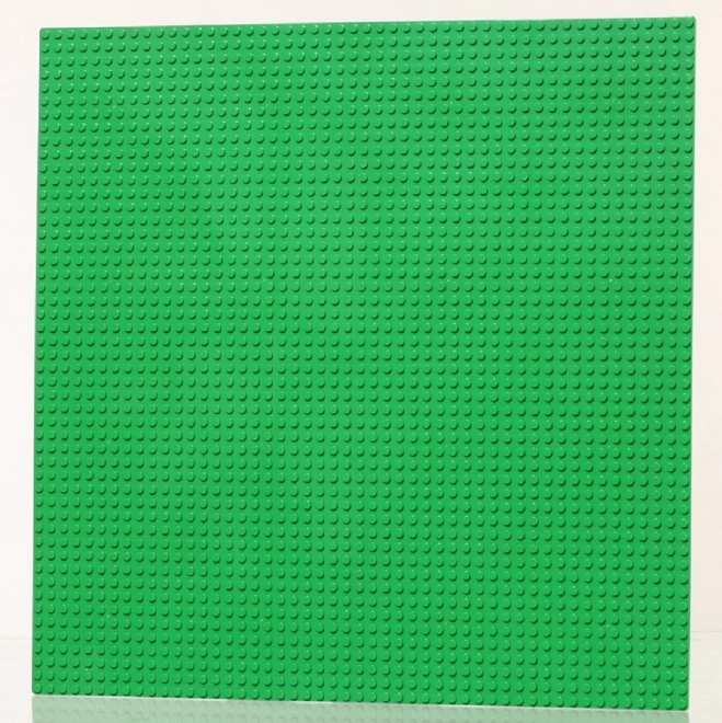 L-W Legetøj Stor byggeplade 50x50 grøn