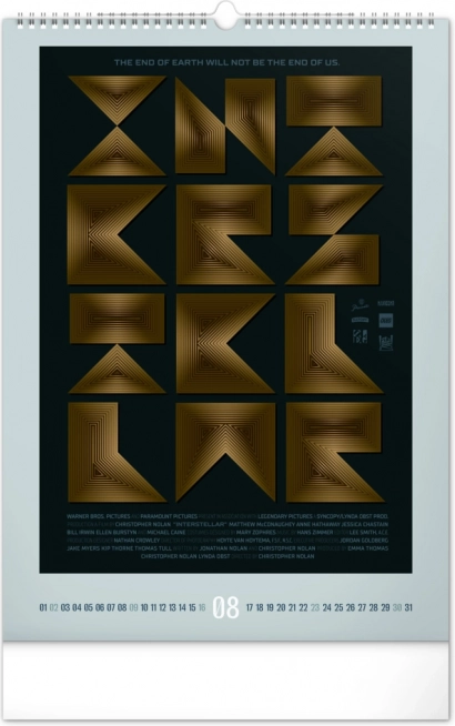 Vægkalender Alternative Filmplakater 2026