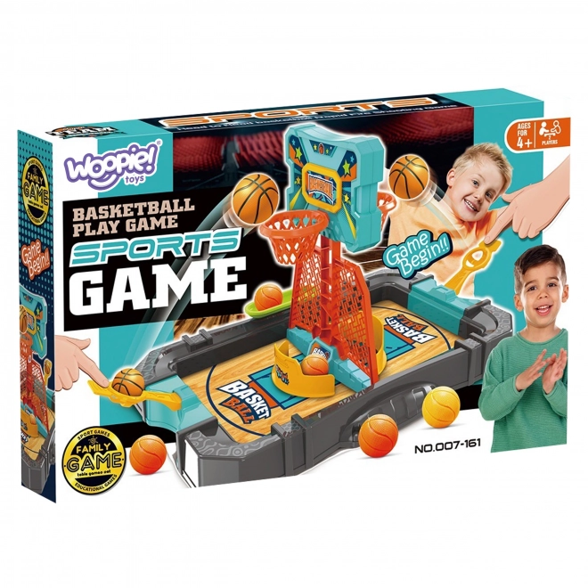 Woopie mini bord basketballspil