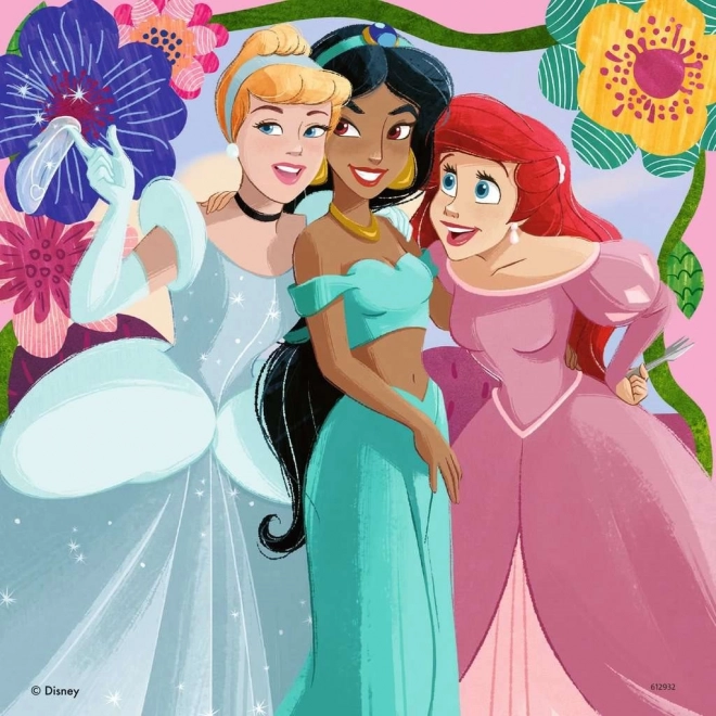 Ravensburger puslespil Disney: Prinsesser fra eventyr 3x49 brikker