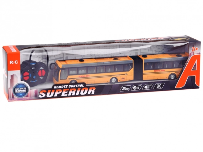 Sjov fjernstyret forstadsbus