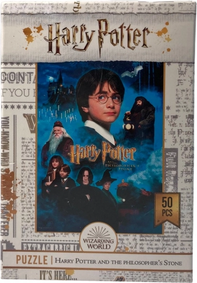 Mini puslespil HARRY POTTER – De Vises Sten, 50 brikker