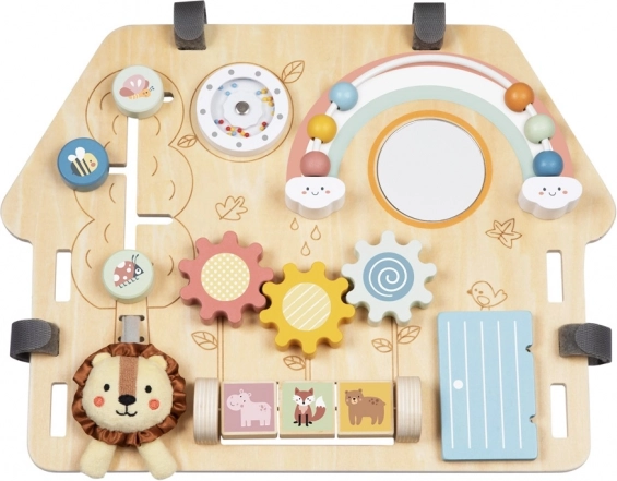 Aktivitetsbræt Løveungens hus fra 2Kids Toys