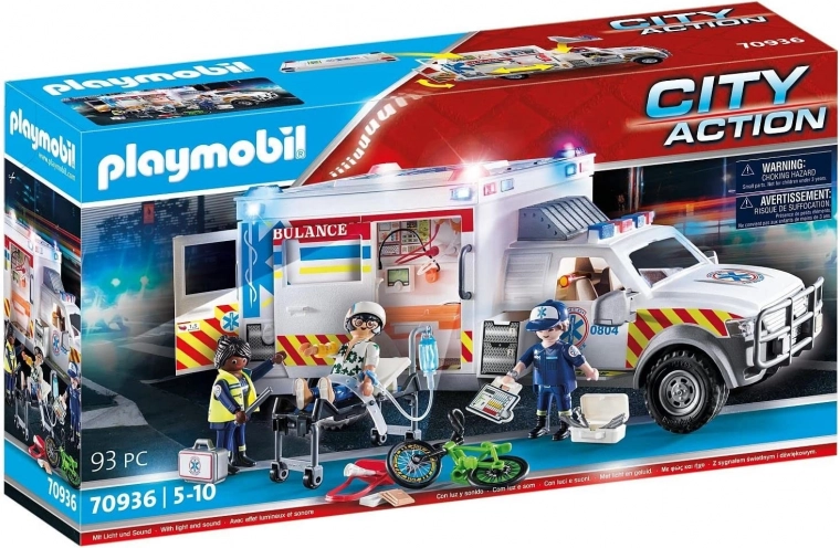 Město City Action Ambulance Redningstjeneste