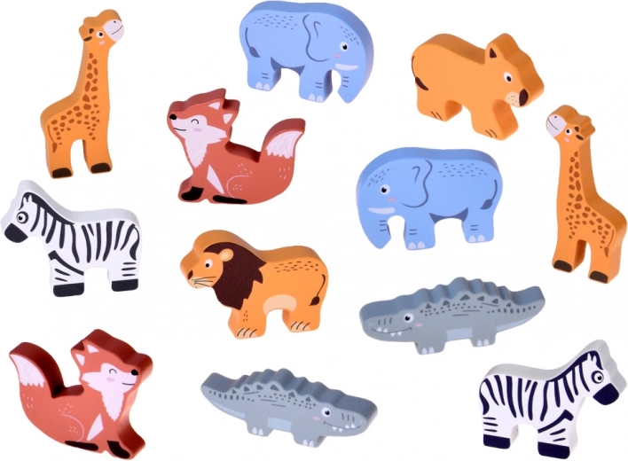 Rigt sæt af træfigurer