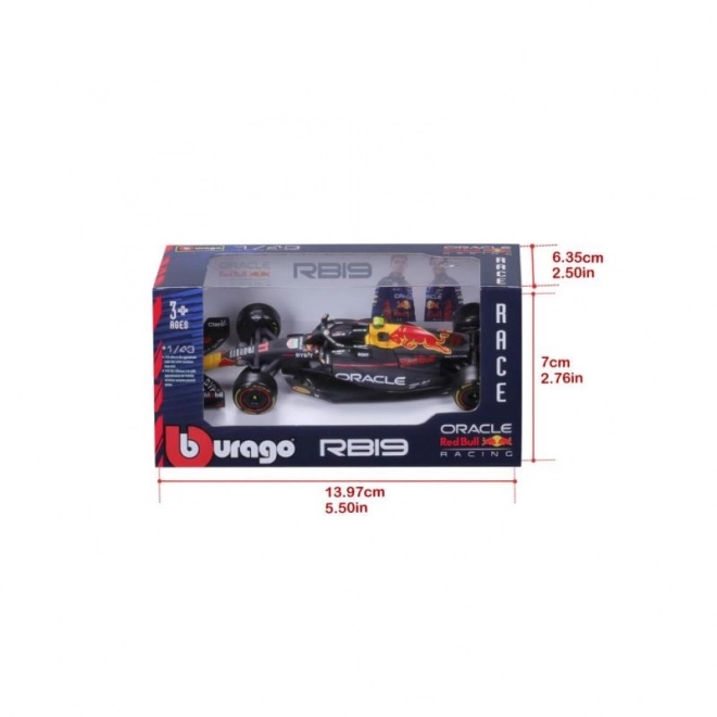 Bburago 1:43 LØB Formel F1 - Red Bull Racing RB19 (2023) #11 (Sergio Pérez)