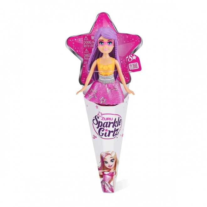 Panenka Sparklez Girlz mindre i kornet