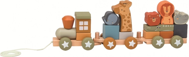Trætog med dyr 2Kids Toys