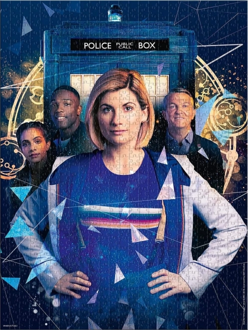 Puslespil Doctor Who: Den Trettende Doktor - Nutiden 1000 brikker