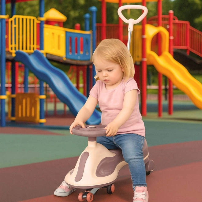 Gravitationsløbehjul Swing FIX S2 med håndtag