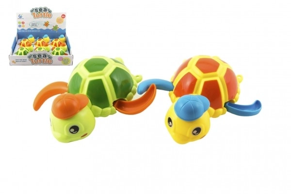 Plastisk optrækkelig skildpadde til vandet