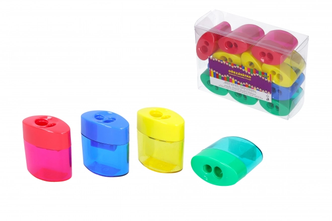 Plastikspidser med affaldsbeholder