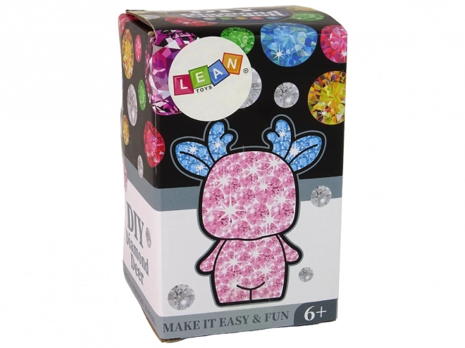 Kreativt sæt LEAN Toys DIY Crystal Deer