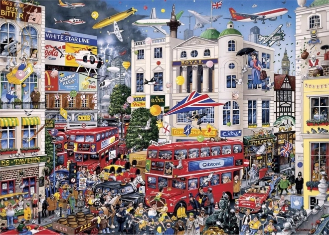 GIBSONS Puzzle Jeg elsker London 1000 stykker