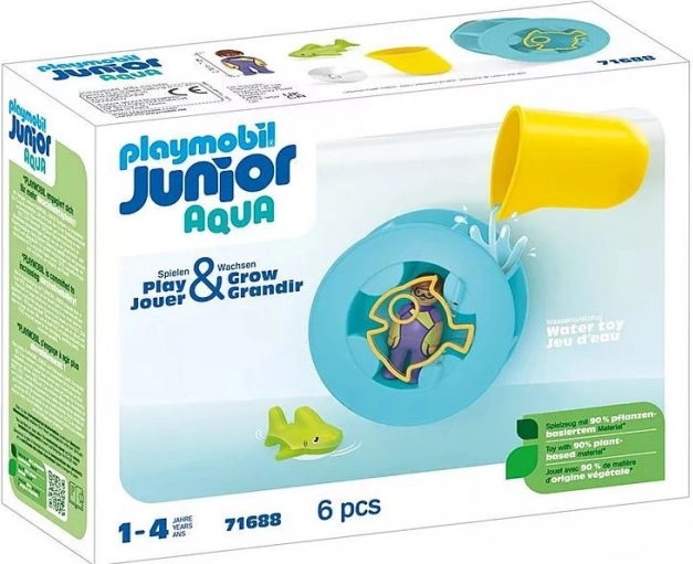 Playmobil Junior Aqua vandmølle med lille haj