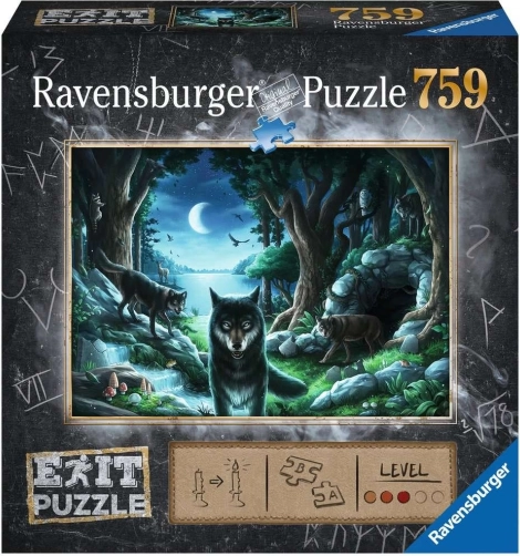 Ravensburger escape EXIT puslespil Ulv 759 brikker