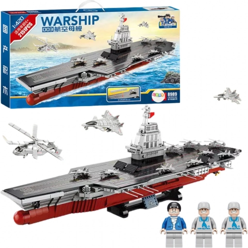 Konstruktionssæt krigsflybærer WARSHIP 003 1:420, 2151 dele